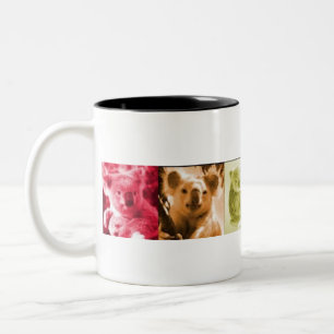 Caneca De Café Em Dois Tons Amor do Koala