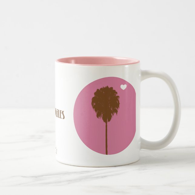 Caneca De Café Em Dois Tons amor do olho… (Direita)