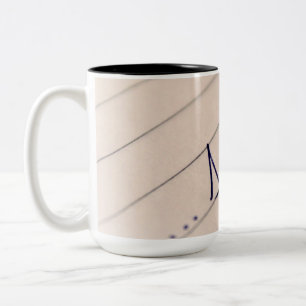 Caneca De Café Em Dois Tons Amor eterno