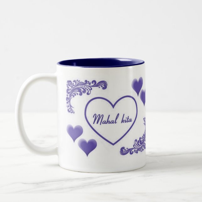 Caneca De Café Em Dois Tons Amor filipino (Esquerda)