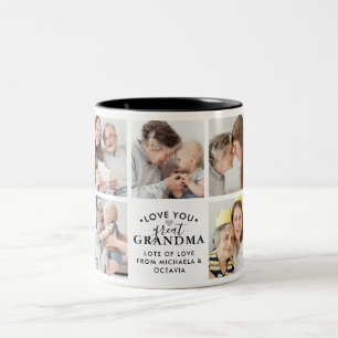 Caneca De Café Em Dois Tons Amor Moderno Você Bisavó/Bisavó/Nana 9-Foto
