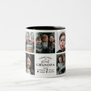 Caneca De Café Em Dois Tons Amor Moderno Você Bisavô/Vovô/Outro 9-Foto