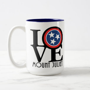 Caneca De Café Em Dois Tons AMOR Monte Julieta 15oz