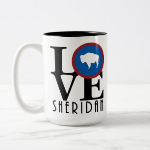 Caneca De Café Em Dois Tons AMOR Sheridan 15oz