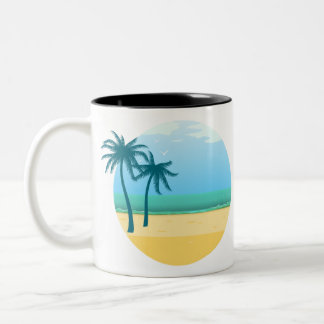 CANECA DE CAFÉ EM DOIS TONS AMOR VERÃO