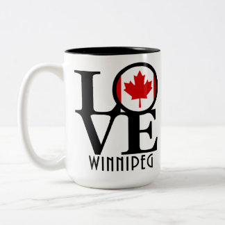Caneca De Café Em Dois Tons AMOR Winipeg 15oz