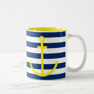 Caneca De Café Em Dois Tons Anchors APesar