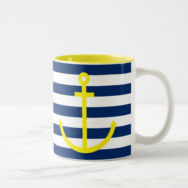 Caneca De Café Em Dois Tons Anchors APesar (Direita)