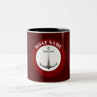 Caneca De Café Em Dois Tons Âncora