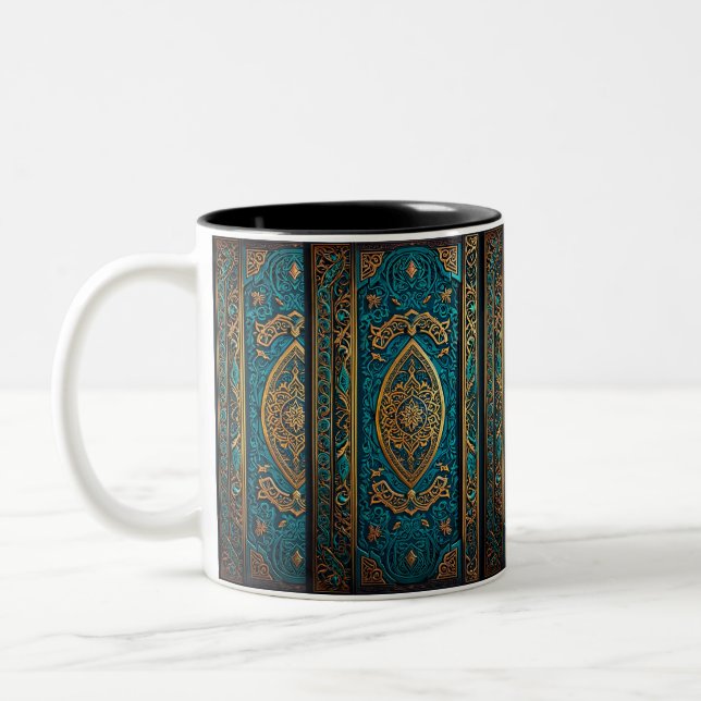 CANECA DE CAFÉ EM DOIS TONS ANDALUZ  (Esquerda)