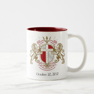 Caneca De Café Em Dois Tons AndradeGomez, StAnthonyHotelLogo, o 10 de outubro,
