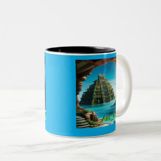 Caneca De Café Em Dois Tons Andromeda