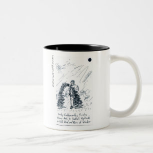 Caneca De Café Em Dois Tons Andy Goldsworthy