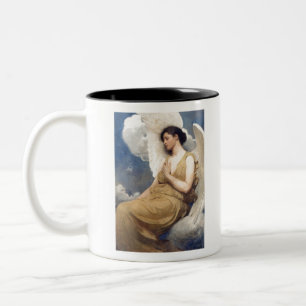 Caneca De Café Em Dois Tons Angel White Winged Figura Abbott Handerson Thayer