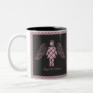 Caneca De Café Em Dois Tons angelprincess, angelprincess