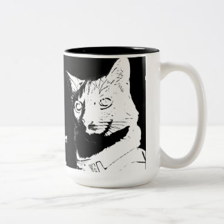 Caneca De Café Em Dois Tons Angry Fitz - Mug De Dois Tonelados