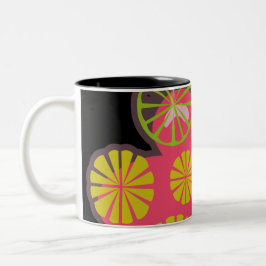 Caneca De Café Em Dois Tons Animação de Natal em cada Copa