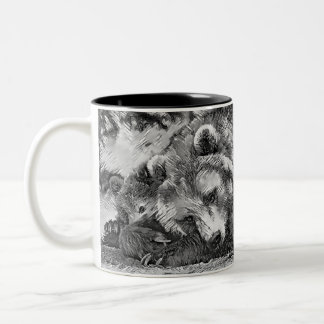 Caneca De Café Em Dois Tons AnimalArtBW_Bear_002