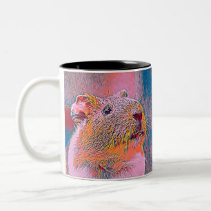 Caneca De Café Em Dois Tons AnimalMix_Guineapig_001