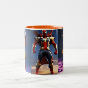 Caneca De Café Em Dois Tons Anime com tatuagens pretas e Gary