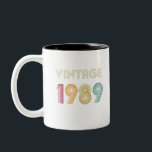 Caneca De Café Em Dois Tons aniversário de 30 anos de 13 anos de idade Gift Vi<br><div class="desc">Vestuário, Camisa, presente de 30 para esposa, presente de 30 para mulher, camiseta de aniversário de 30 anos, aniversário de 30 anos, camisa de aniversário de 30 anos, presente de 1989 para esposa, presente de 1989 para mãe, presente de 1989 para mulher, camisa de 1989, camisa de aniversário de 1989,...</div>