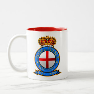 Caneca De Café Em Dois Tons Aniversário do 20 da Royal Sussex Society