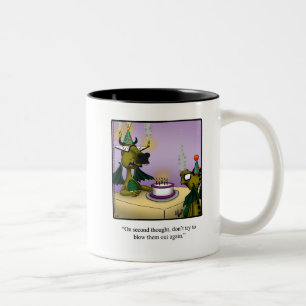 Caneca De Café Em Dois Tons Aniversário Humor Mug Gift