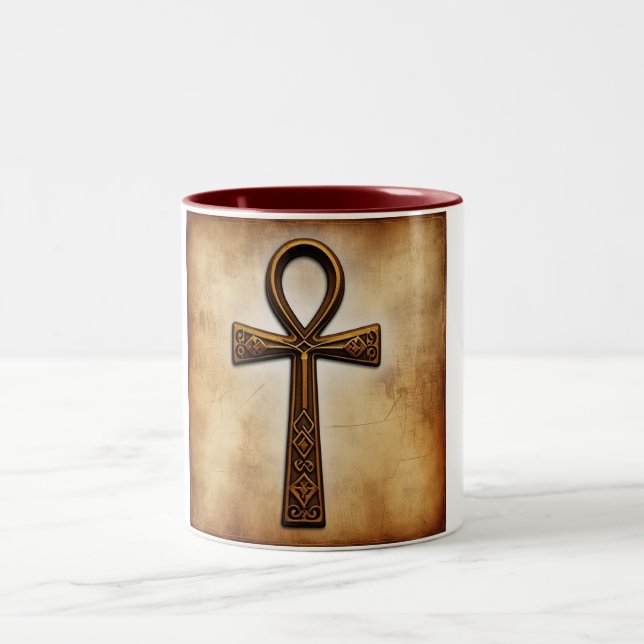 Caneca De Café Em Dois Tons Ankh Mug (Centro)
