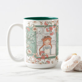 Caneca De Café Em Dois Tons Anne of Green Gables | Onde há outubro
