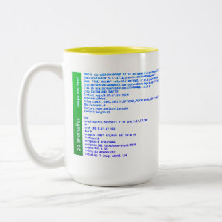 Caneca De Café Em Dois Tons Anomalias do ECG SIP