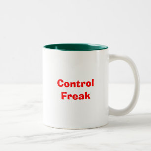 Caneca De Café Em Dois Tons Anormal de controle