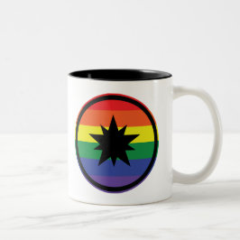 Caneca De Café Em Dois Tons Ansteorra Pride Mug
