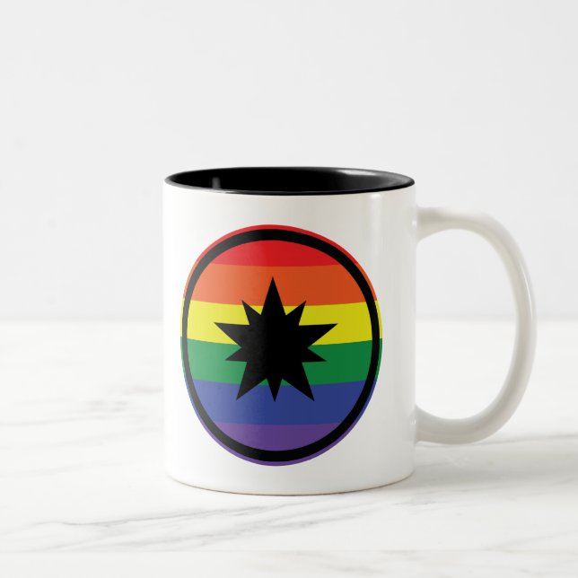 Caneca De Café Em Dois Tons Ansteorra Pride Mug (Direita)