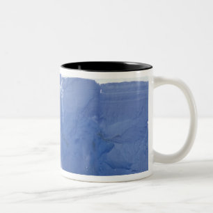 Caneca De Café Em Dois Tons Antártica, Baía do Paraíso, Formas de ondas mac