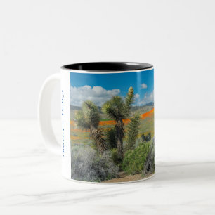 Caneca De Café Em Dois Tons Antelope Valley Poppy Reserve Coffee Mug
