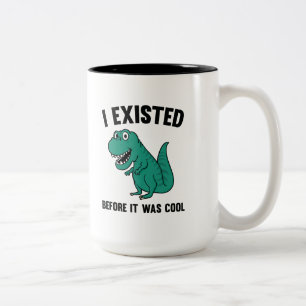 Caneca De Café Em Dois Tons Antes de Ser Legal