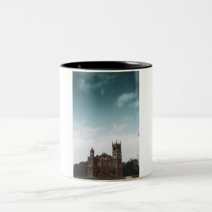 Caneca De Café Em Dois Tons Antiga Beleza Louca
