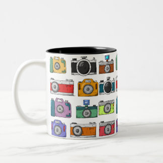 Caneca De Café Em Dois Tons Antiga história
