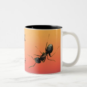 Caneca De Café Em Dois Tons Ants Halloween