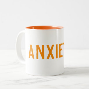 CANECA DE CAFÉ EM DOIS TONS ANXIETEA