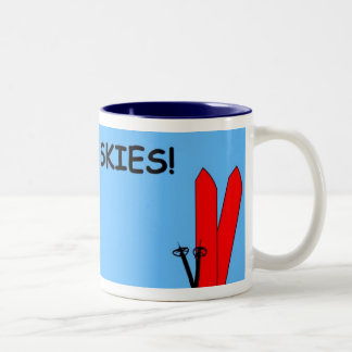 Caneca De Café Em Dois Tons Aos céus!