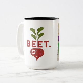 Caneca De Café Em Dois Tons Apenas Beba
