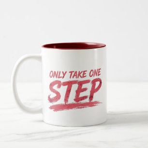 Caneca De Café Em Dois Tons Apenas Coração Namorado Batida do Coração Coração
