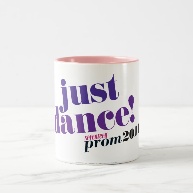 Caneca De Café Em Dois Tons Apenas dança - roxo (Centro)