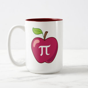 Caneca De Café Em Dois Tons Apple Pi