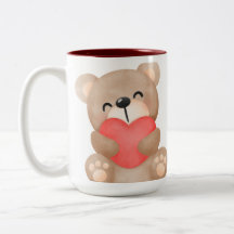 Aproveite sua bebida com um toque: urso design