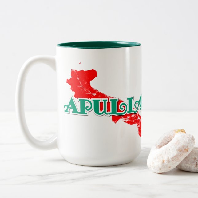 Caneca De Café Em Dois Tons Apúlia (Com Donut)