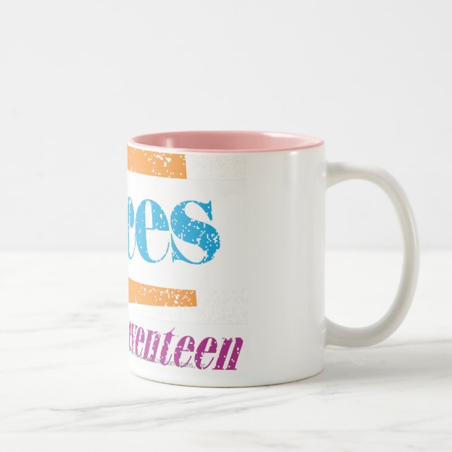 Caneca De Café Em Dois Tons Aqua dos peixes (Direita)
