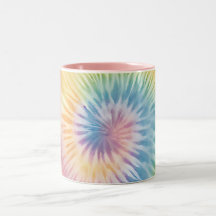Aquarela Pastel Rainbow Tie Dye