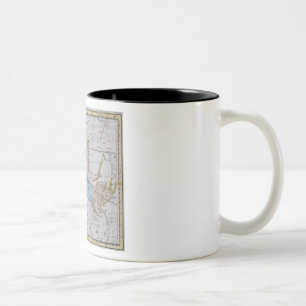 Caneca De Café Em Dois Tons Aquário e Capricórnio, "de um atlas celestial",
